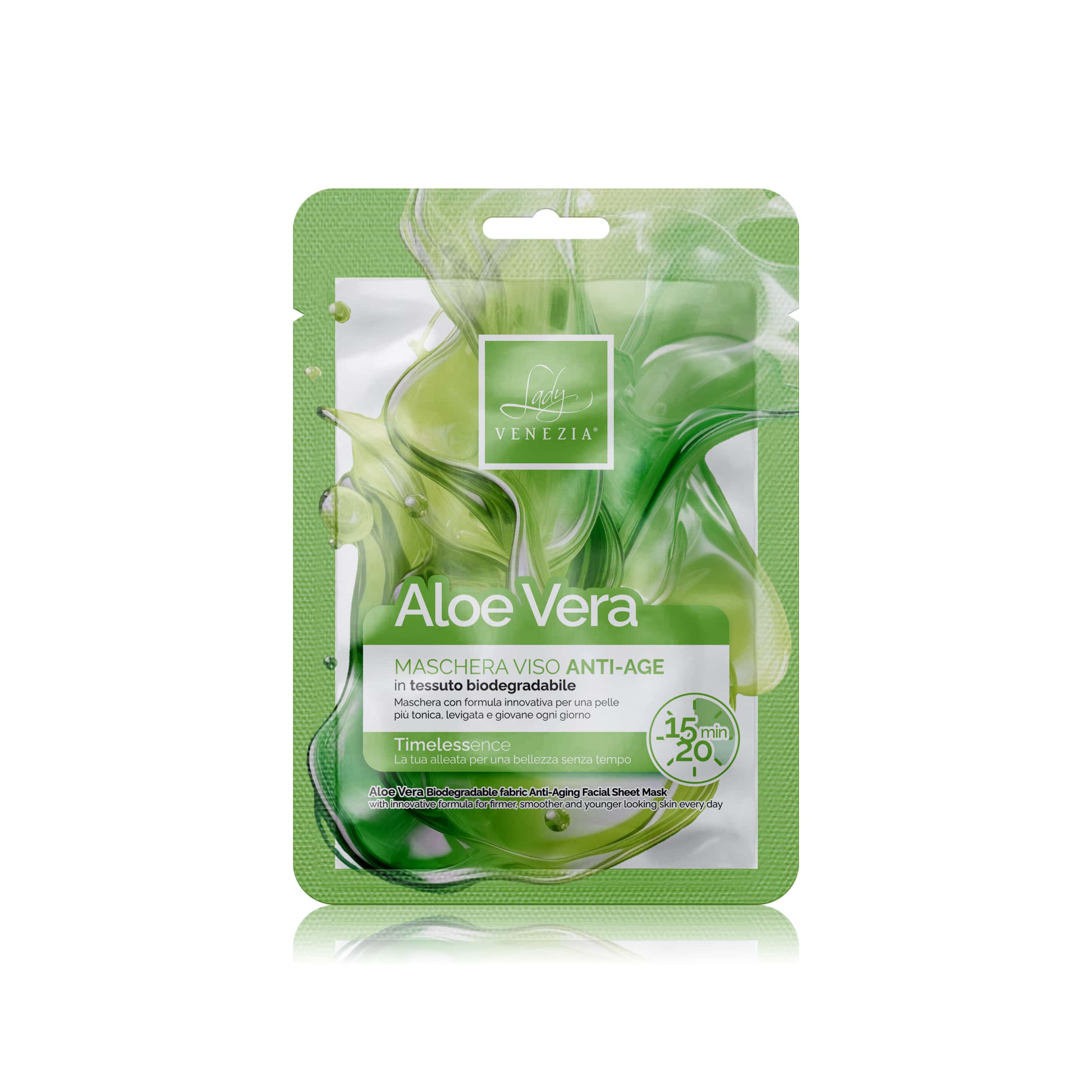 Maschera Viso in Tessuto Anti-age Timelessence