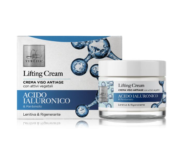 Trattamento Viso Siero 30 ml + Crema 50 ml + Scrub Viso 100 ml all' Acido Ialuronico