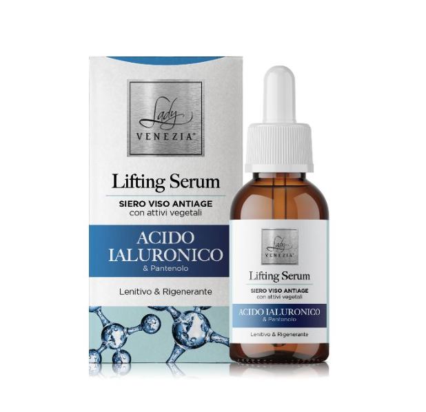 Trattamento Viso Siero 30 ml + Crema 50 ml + Scrub Viso 100 ml all' Acido Ialuronico