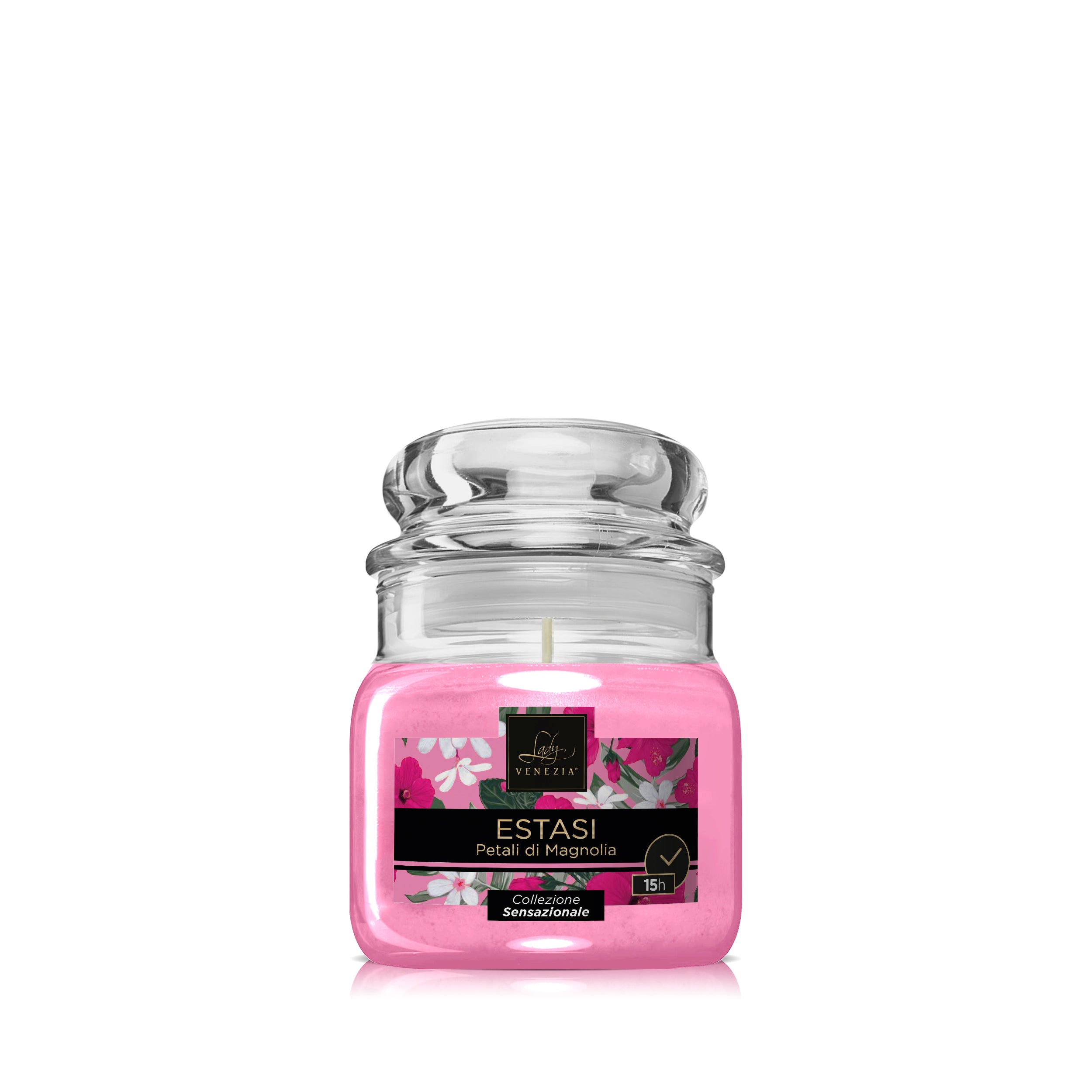 3 barattoli di candela stoppino con coperchio 3 candele stoppino vaso profumato 3 barattoli di candela stoppino con coperchio 3 candele stoppino vaso profumato