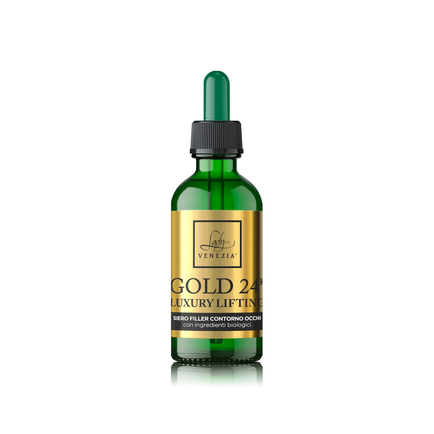 Siero Filler Contorno Occhi Gold 24K - Luxury Lifting con Oro Colloidale