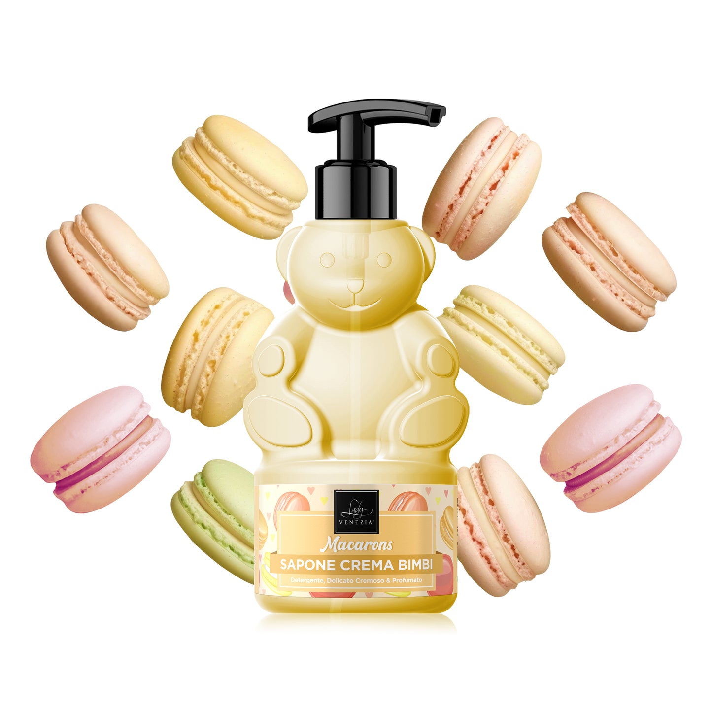 Sapone Crema Bimbi - Detergente, Delicato, Cremoso e Profumato