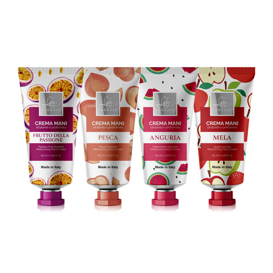 Creme Mani Frutta - Idratanti e Profumate - 65 ml