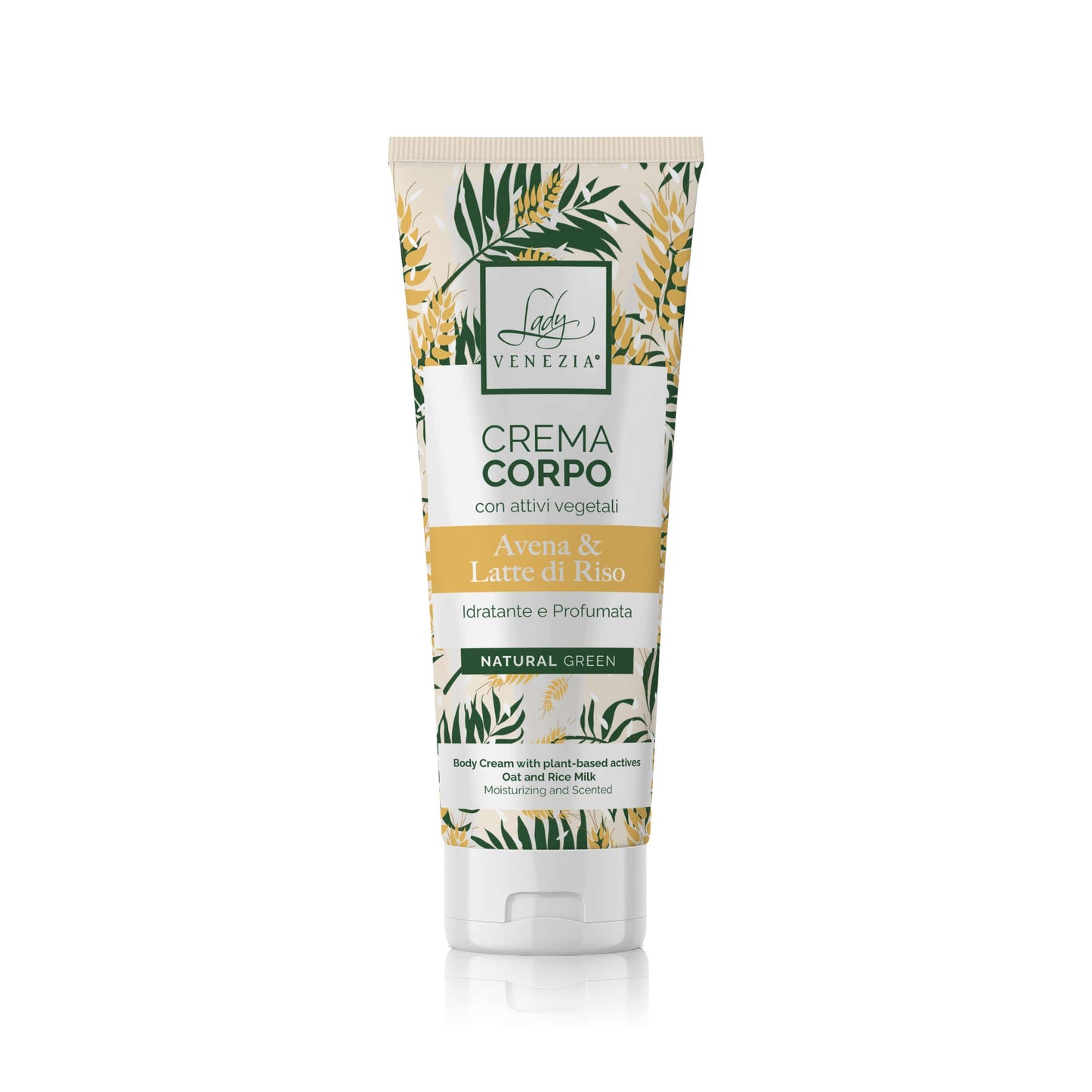 Crema Corpo Idratante e Profumata - Collezione Natural Green- 200 ml