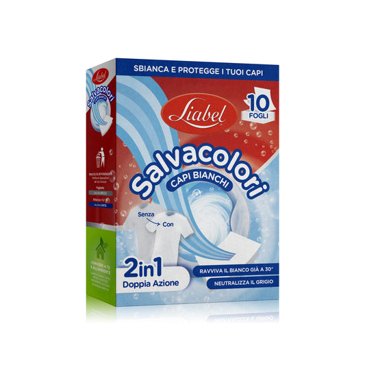 Salvacolori Speciale per Capi Bianchi Liabel - 10 Fogli