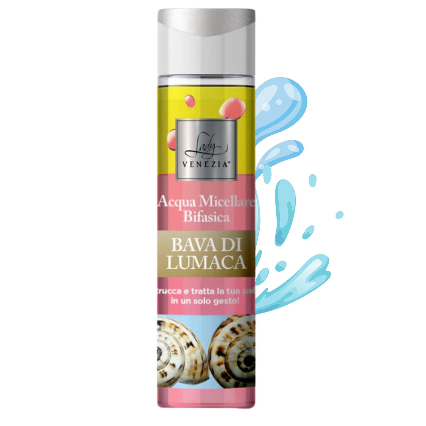 Kit Beauty Routine Bava di Lumaca - Acqua Micellare 250 ml + Siero Viso 30 ml  + Crema 50 ml