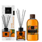 Diffusore Ambiente "Cubo" con Bastoncini - 100 ml + Ricarica Diffusore Ambienti "Sensazioni" - 500 ml Assortiti