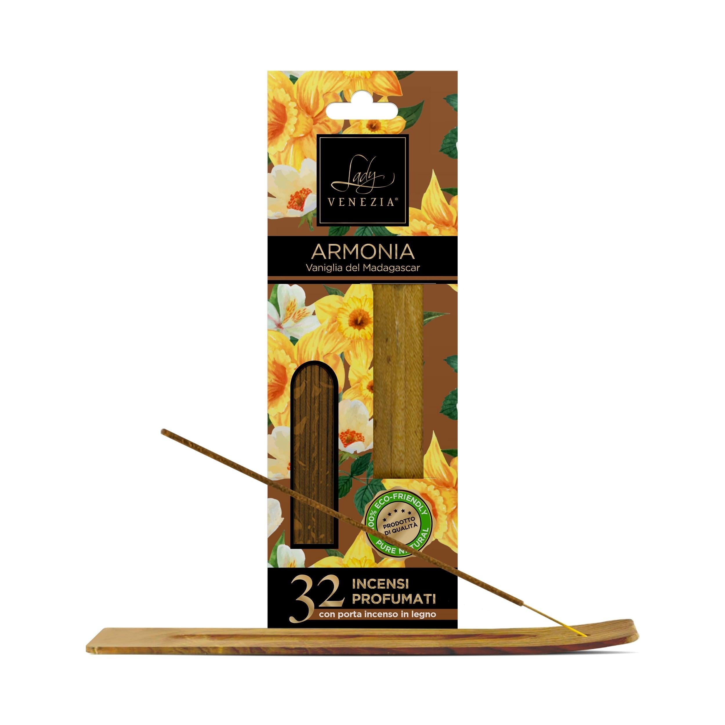 Set Di 120 Bastoncini D'incenso Con 6 Fragranze - Lavanda, Patchouli, Sandalo, Rosa, Vaniglia, Incenso - Porta Incenso Incluso, Per Aromaterapia, Yoga E Relax